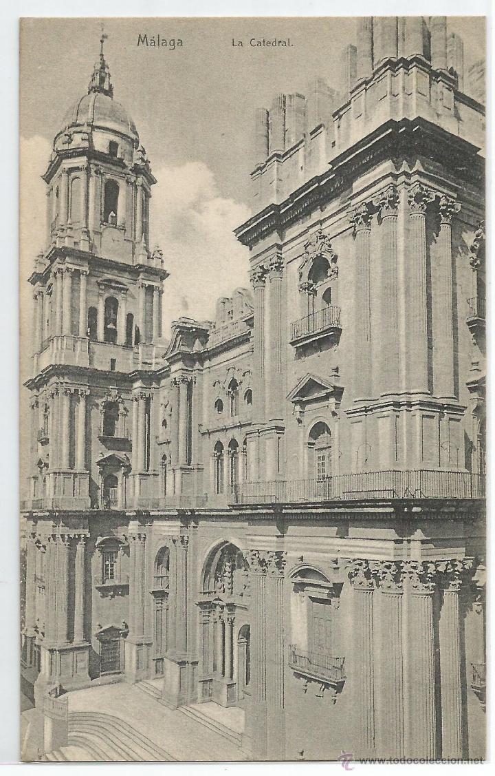 Postales: MALAGA .- LA CATEDRAL .- EDICION KNACKSTEDT Y N&Auml;THER .- SERIE 515  N&ordm; 11
