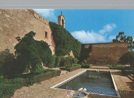 Cartes Postales: ALMER&Iacute;A, 114 ALCAZABA, ESTANQUE Y TORRE DE LA VELA, JOSE SALAS IBA&Ntilde;EZ
