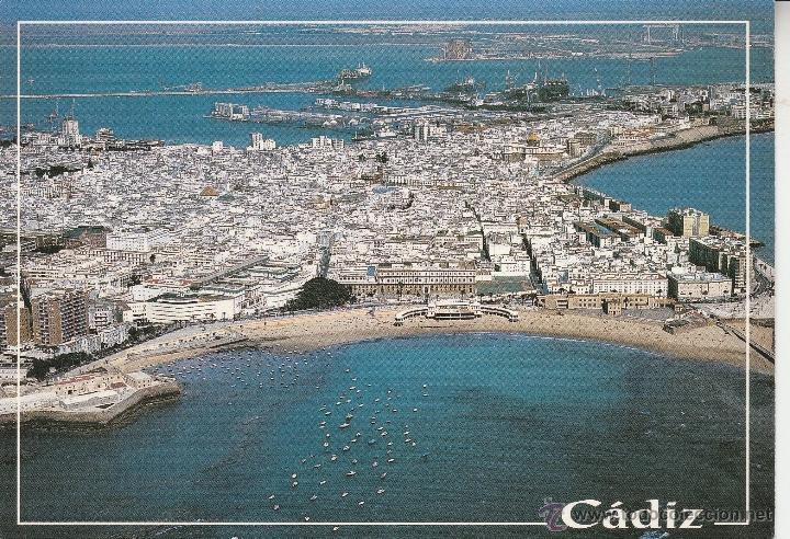 Postales: N&ordm; 21630 POSTAL BALNEARIO DE LA PALMA Y CASTILLO SANTA CATALINA CADIZ