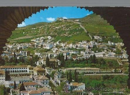 Postales: GRANDA SERIE 45 N&ordm; 459, VISTA GENERAL DEL ALBAICIN, DESDE LA ALHAMBRA, ZERKOWITZ