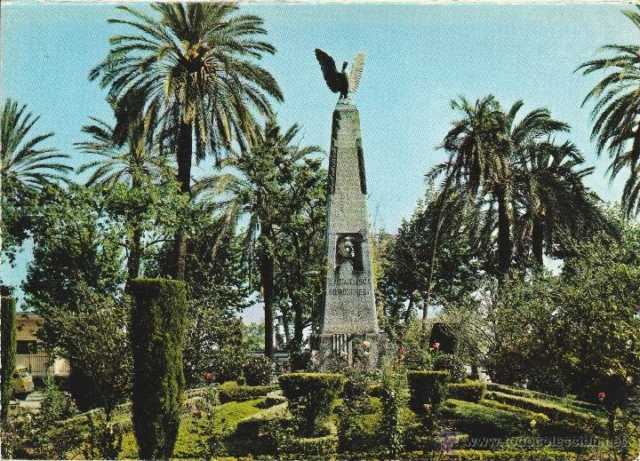 Postales: N&ordm; 22132 POSTAL MALAGA OBELISCO AL POETA SALVADOR RUEDA