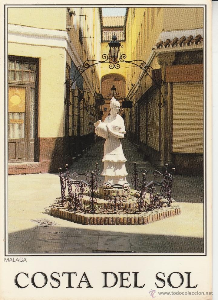 Postales: N&ordm; 22157 POSTAL PASEO DE CHINITAS MALAGA