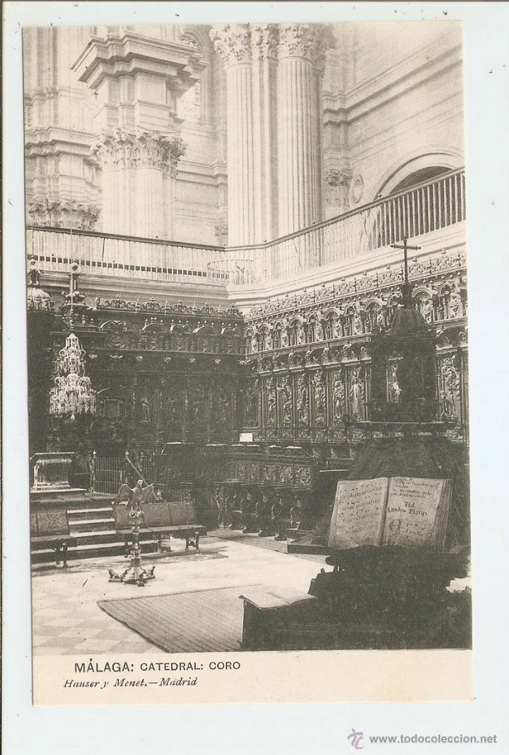 Postales: M&Aacute;LAGA. CATEDRAL.CORO - Foto 1