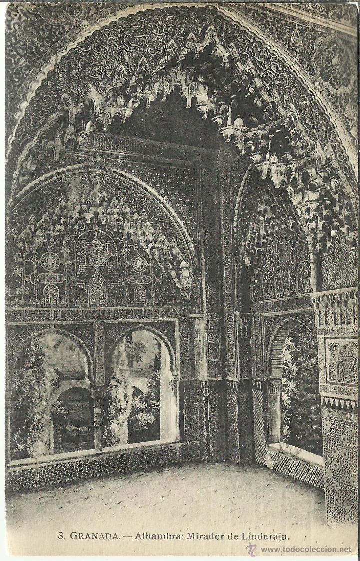 Postales: GRANADA ALHAMBRA ESCRITA - Foto 1
