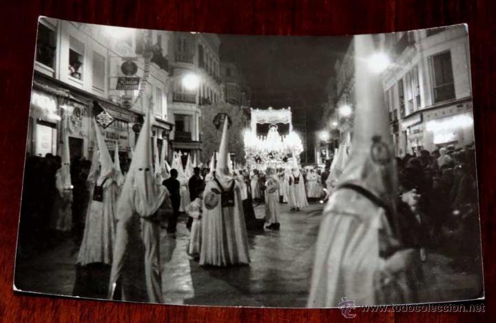 Postales: FOTO POSTAL DE LA SEMANA SANTA DE MALAGA, NO PONE EDITORIAL, NO CIRCULADA.