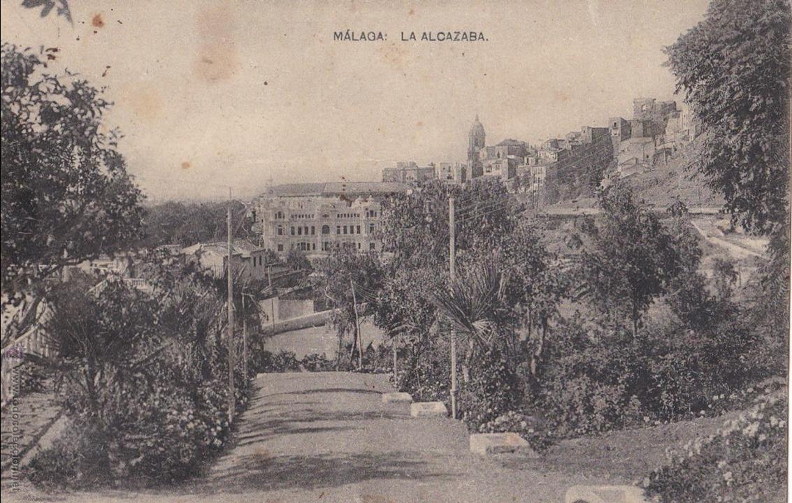 Postales: P- 239. ANTIGUA POSTAL M&Aacute;LAGA. 1925. - Foto 1