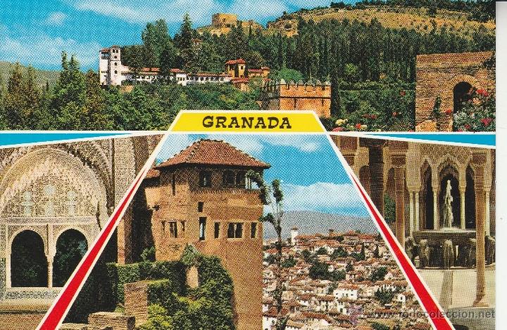 Postales: N&ordm; 22700 POSTAL GRANADA LA ALHAMBRA - Foto 1