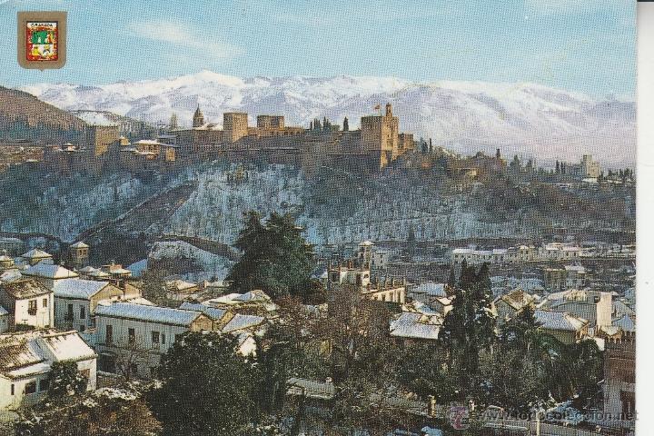 Postales: N&ordm; 22701 POSTAL GRANADA SOL Y NIEVE - Foto 1