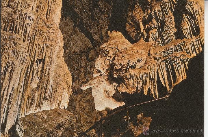 Postcards: N&ordm; 23238 POSTAL CUEVA DE NERJA MALAGA SALA DEL CATACLISMO EL CIRANO
