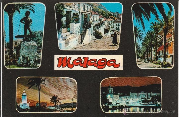 Postales: N&ordm; 23263 POSTAL MALAGA