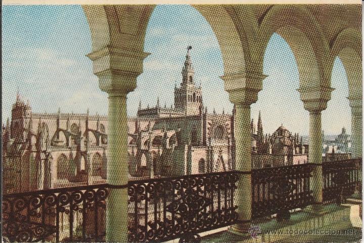 Postales: N&ordm; 23265 POSTAL SEVILLA LA CATEDRAL - Foto 1