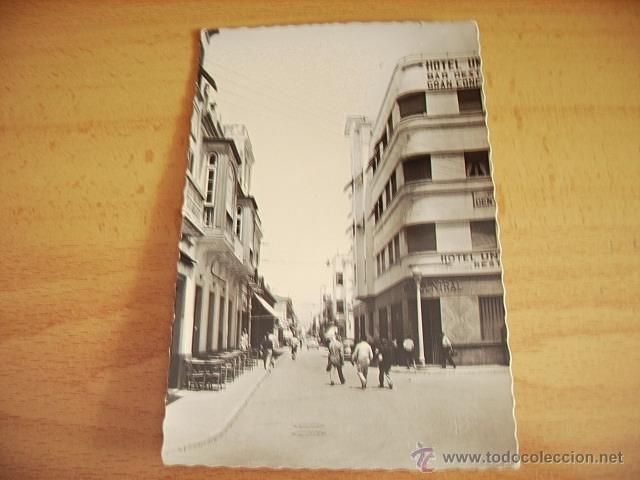 Postales: LA LINEA DE LA CONCEPCION  ( CADIZ )  CALLE DE CALVO SOTELO