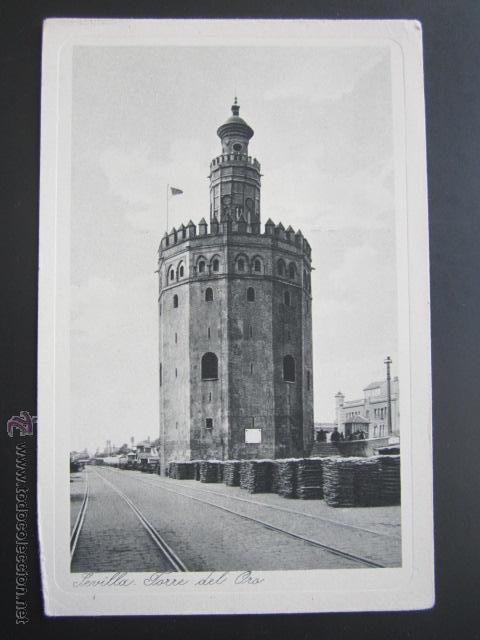 Postales: POSTAL SEVILLA. TORRE DEL ORO. - Foto 1