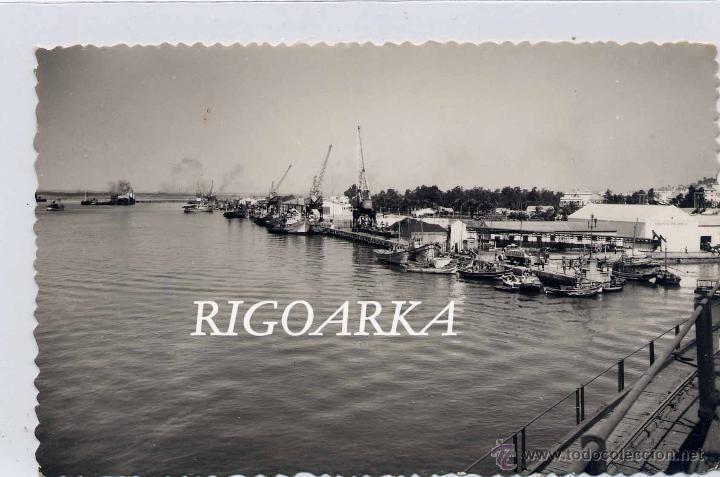 Postales: HUELVA.- MUELLE DE ATRAQUE - Foto 1