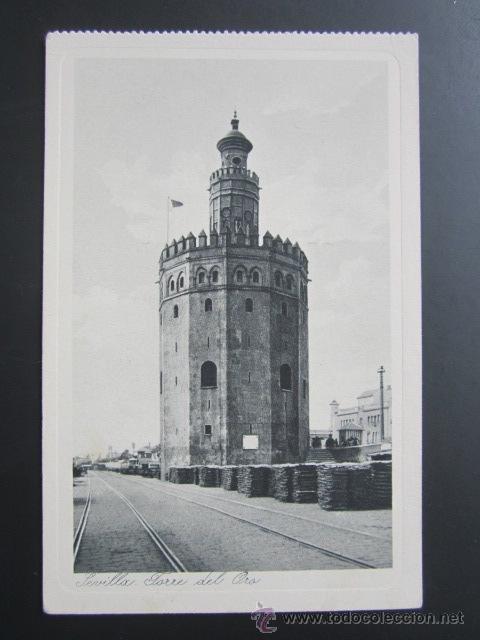 Postales: POSTAL SEVILLA. TORRE DEL ORO. - Foto 1