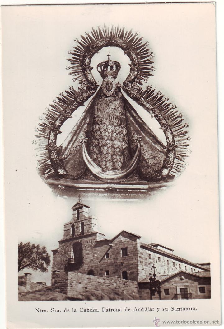 Postales: PE-182 NTRA. SRA. DE LA CABEZA PATRONA DE AND&Uacute;JAR Y SU SANTUARIO
