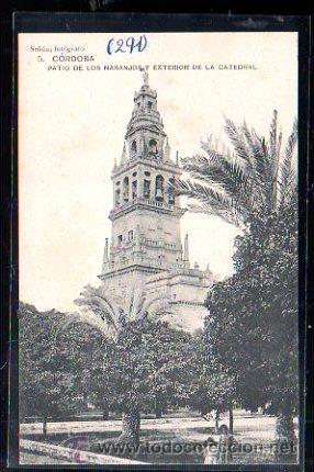 Cartoline: TARJETA POSTAL DE CORDOBA - PATIO DE LOS NARANJOS Y EXTERIOR DE LA CATEDRAL. 5. SE&Ntilde;AN FOTOGRAFO