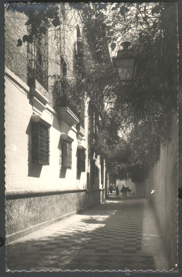 Postales: SEVILLA - CALLEJON DEL AGUA - Foto 1