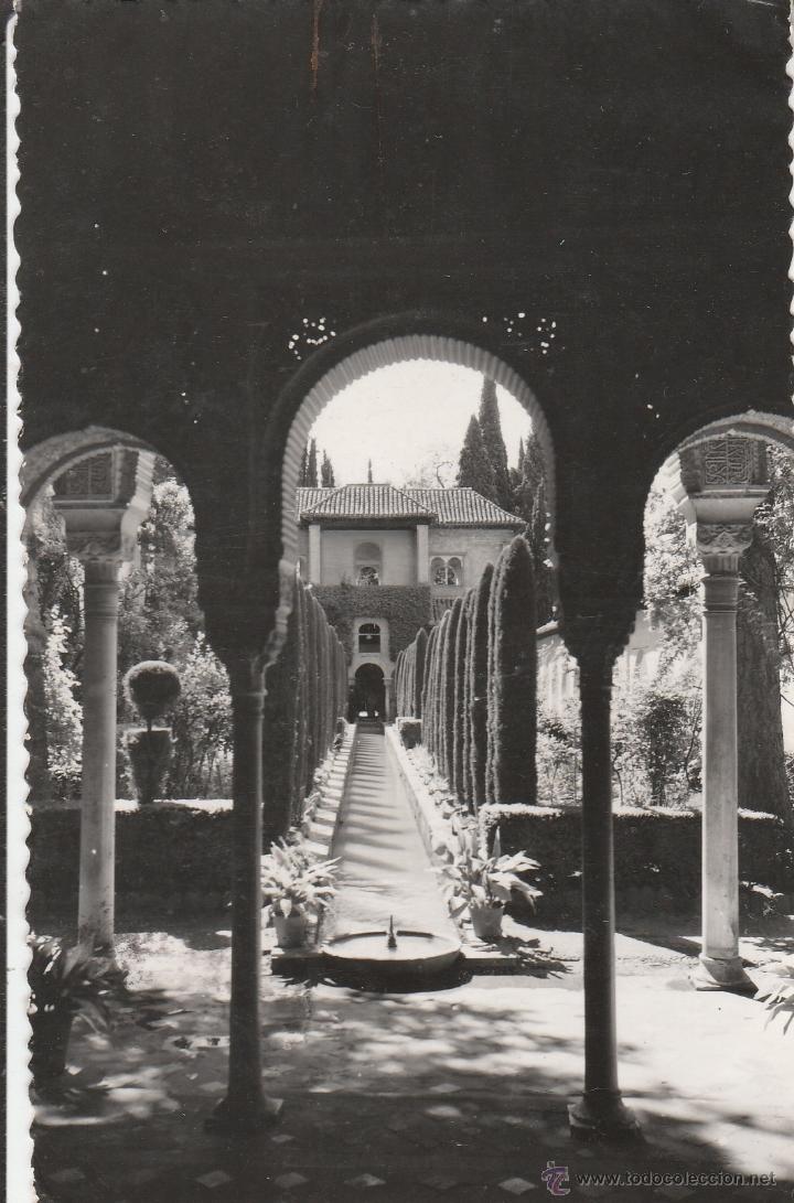 Postales: N&ordm; 25371 POSTAL GRANADA GENERALIFE - Foto 1