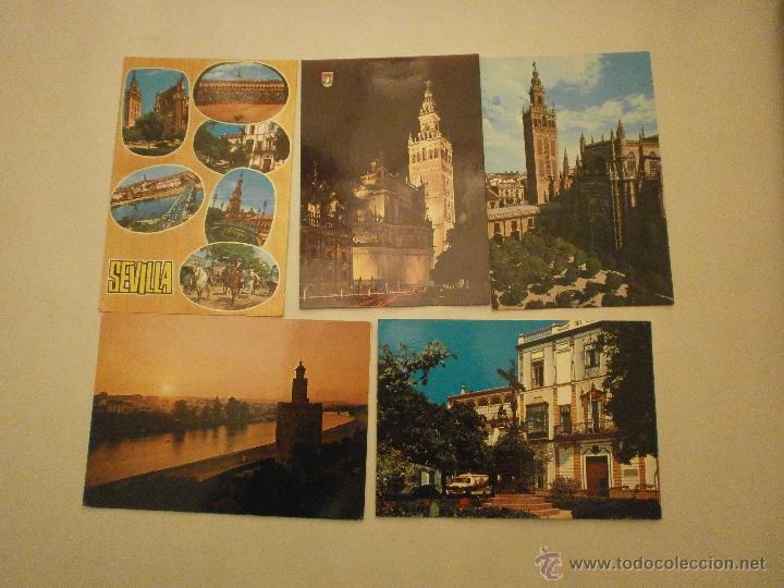 Postales: 5 POSTALES SEVILLA DIFERENTES - Foto 1