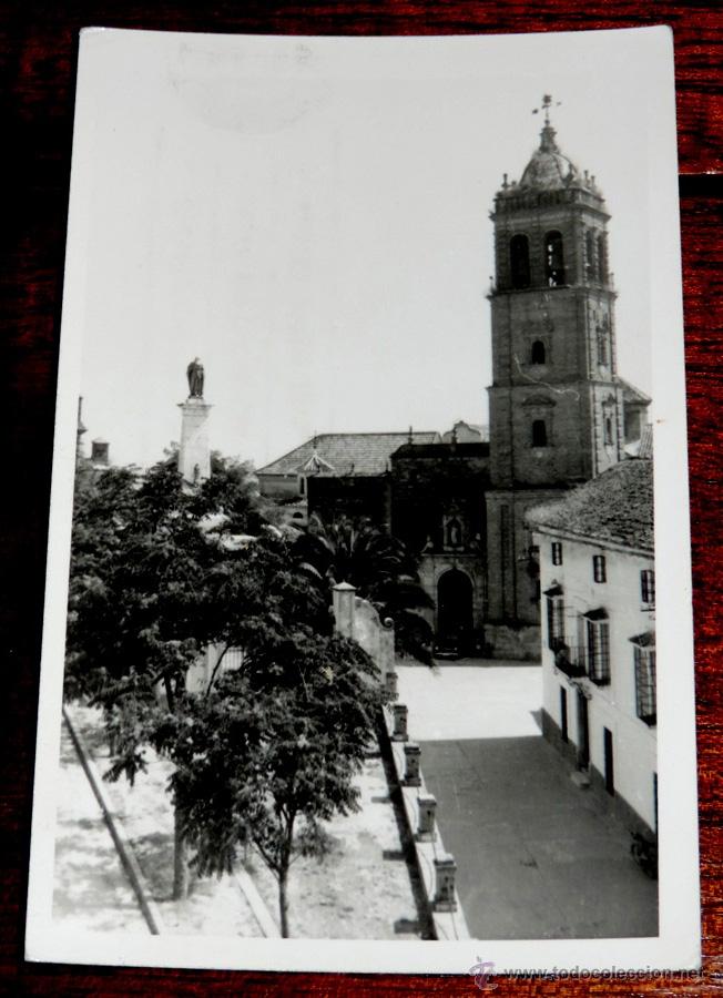 Cartoline: FOTO POSTAL DE MONTILLA (CORDOBA) PARROQUIA DE SANTIAGO, FOTO GONZALEZ, CIRCULADA EN 1965