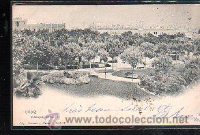 Postkarten: TARJETA POSTAL DE CADIZ - PARQUE GENOVES. 864. HAUSER Y MENET