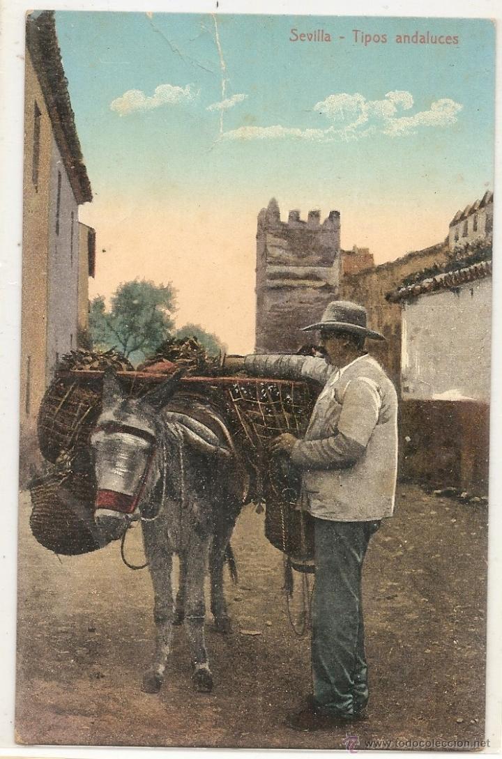 Postales: Sevilla. Tipos andaluces - Foto 1