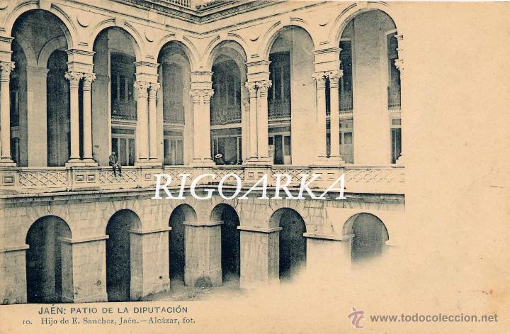 Postales: JA&Eacute;N.- PATIO DE LA DIPUTACI&Oacute;N