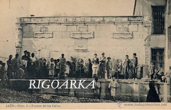 Postales: JA&Eacute;N.- FUENTE DE LOS CA&Ntilde;OS.