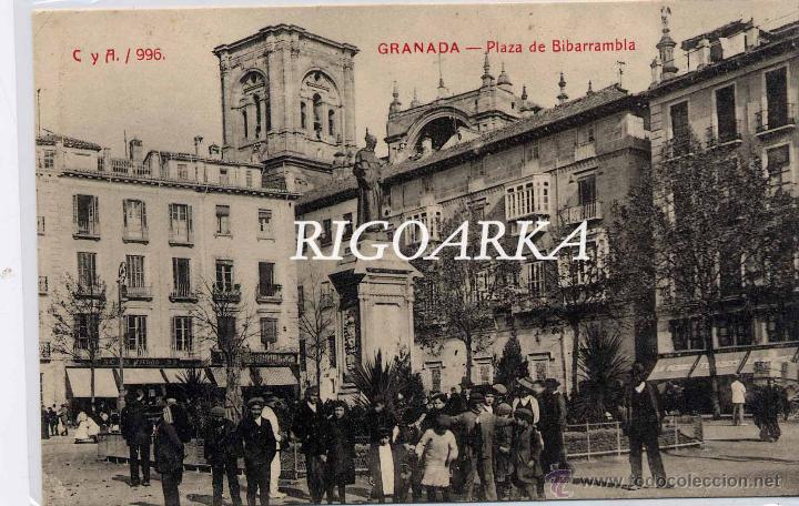 GRANADA.- PLAZA DE BIBARRAMBLA