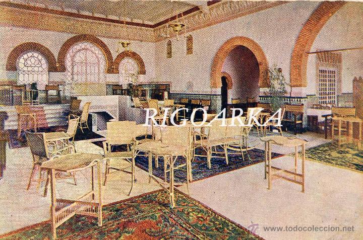 Postales: GRANADA.- HOTEL ALHAMBRA PALACE -EL  HALL