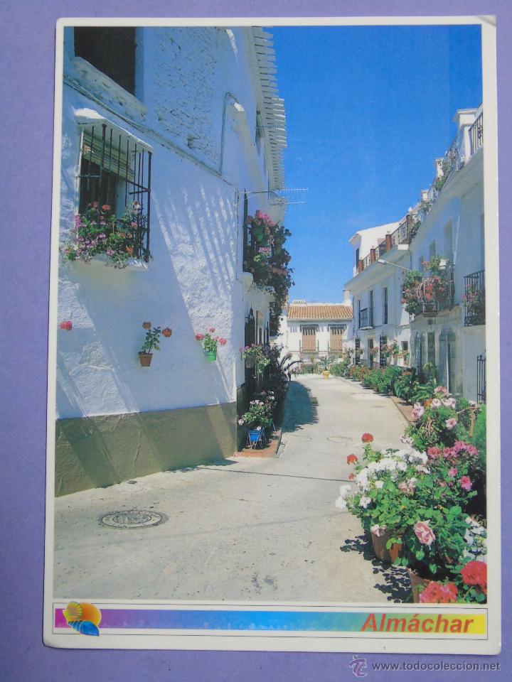 Postales: POSTAL DE M&Aacute;LAGA. A&Ntilde;O 1997. ALM&Aacute;CHAR, PLAZA SANTO CRISTO. 0