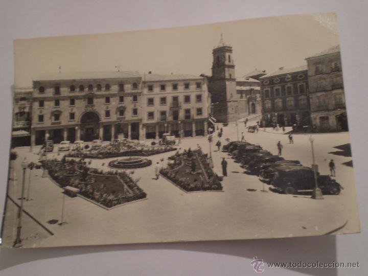 Postales: ANTIGUA POSTAL PLAZA DEL GENERAL SATO.FEDERICO ADAM.UBEDA,JAEN A&Ntilde;OS 60.