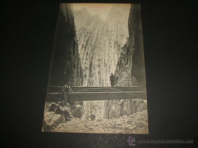 Postales: MALAGA EL CHORRO LA FALLA CHICA - Foto 1