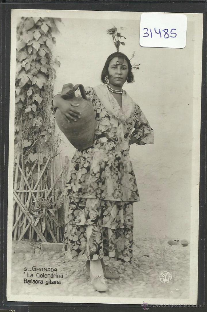 Postales: GRANADA - LA GOLONDRINA - BAILAORA GITANA - (31485) - Foto 1