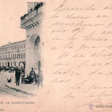 Postales: SEVILLA - PLAZA DE LA CONSTITUCION - HAUSER Y MENET - REV SIN DIVIDIR - CIRCULADA