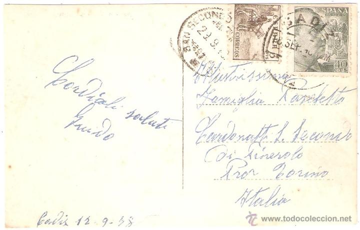 Postales: CADIZ CALLE ISAAC PERAL - Foto 2