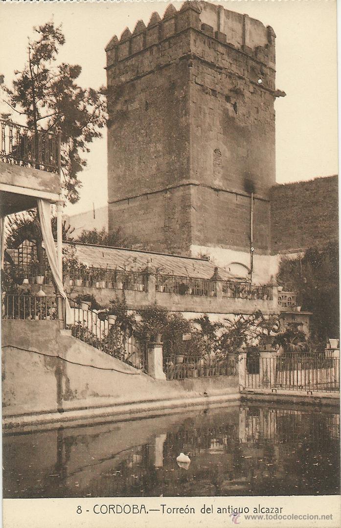 Postales: ANTIGUA POSTAL DE CORDOBA TORREON DEL ANTIGUO ALCAZAR