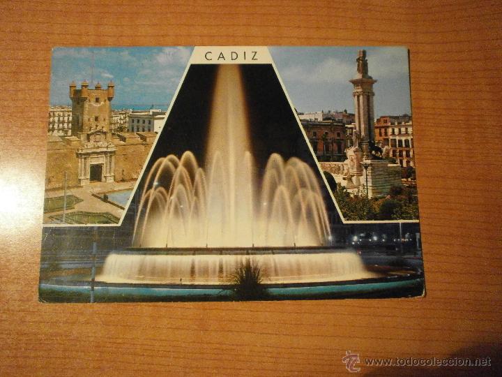 Postales: POSTAL CADIZ BELLEZAS DE LA CIUDAD CIRCULADA
