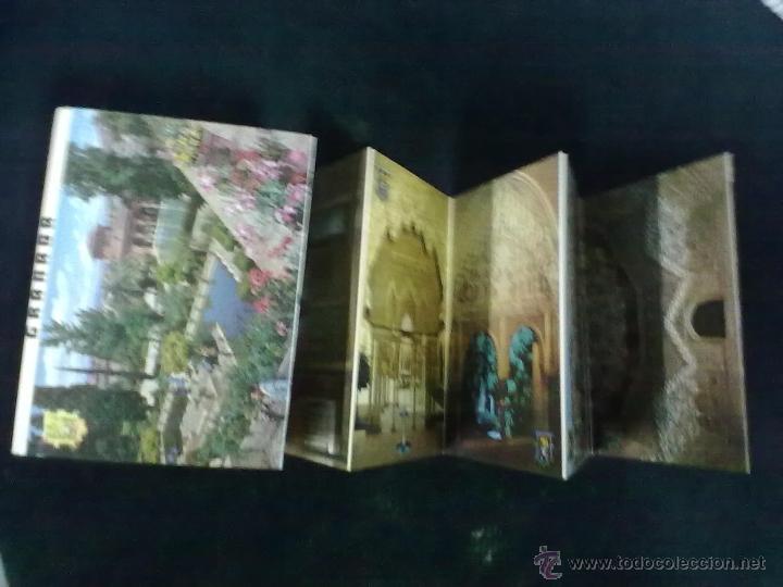 Postales: LIBRO 10 POSTALES LA ALHAMBRA GRANADA - Foto 2