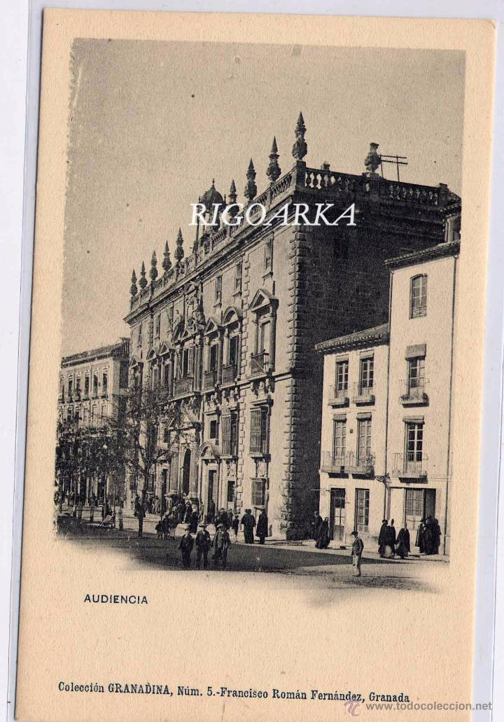 Postales: GRANADA.- AUDIENCIA