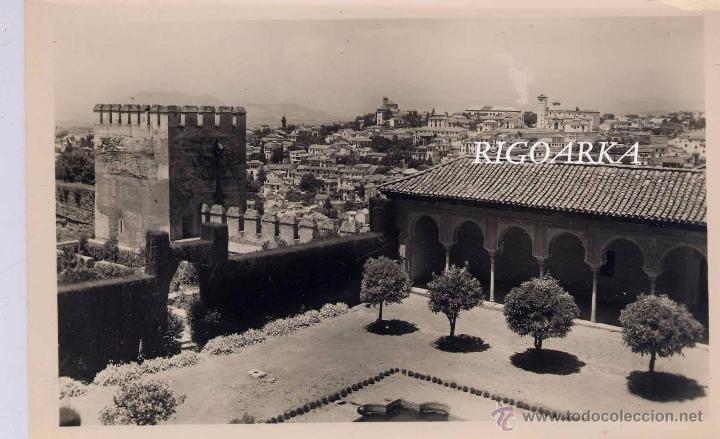 Postales: GRANADA.- LA ALHAMBRA.-PATIO DE MACHUCA