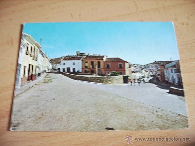 Postkarten: TEBA   ( MALAGA )  PLAZA ESPA&Ntilde;A Y CALLE GENERAL FRANCO
