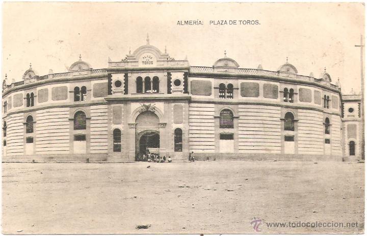 Postales: ALMER&Iacute;A PLAZA DE TOROS 1921