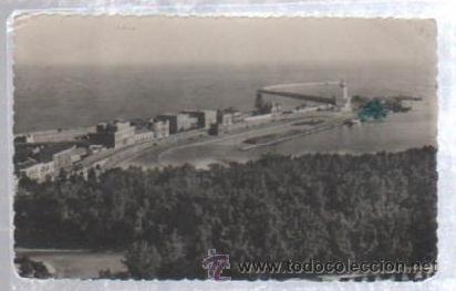 Postales: TARJETA POSTAL DE MALAGA - VISTA DEL PUERTO DESDE LA ALCAZABA. 5. EDICIONES FOTOGRAFICAS