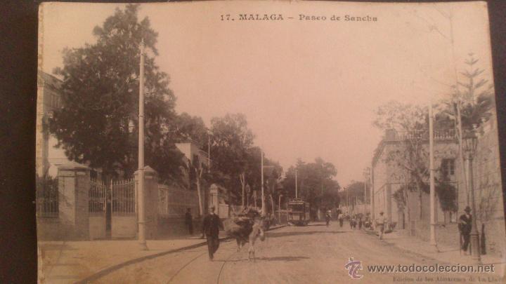 Postales: MALAGA, PASEO DE SANCHA - Foto 1