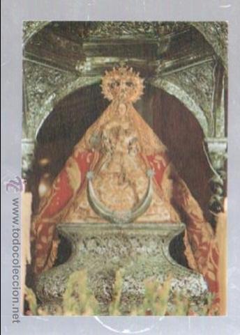 Postcards: TARJETA POSTAL DE SANLUCAR DE BARRAMEDA, CADIZ - NTRS. SRA. DE LA CARIDAD. PATRONA. 76. ARRIBAS