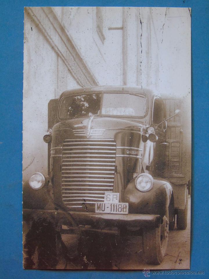 Postkarten: ANTIGUA POSTAL EDICI&Oacute;N FACS&Iacute;MIL. EJIDO EN EL RECUERDO. 27 CAMI&Oacute;N DODGE TIGER