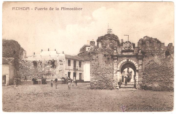 Postales: Ronda Puerta de la Almor&aacute;bar