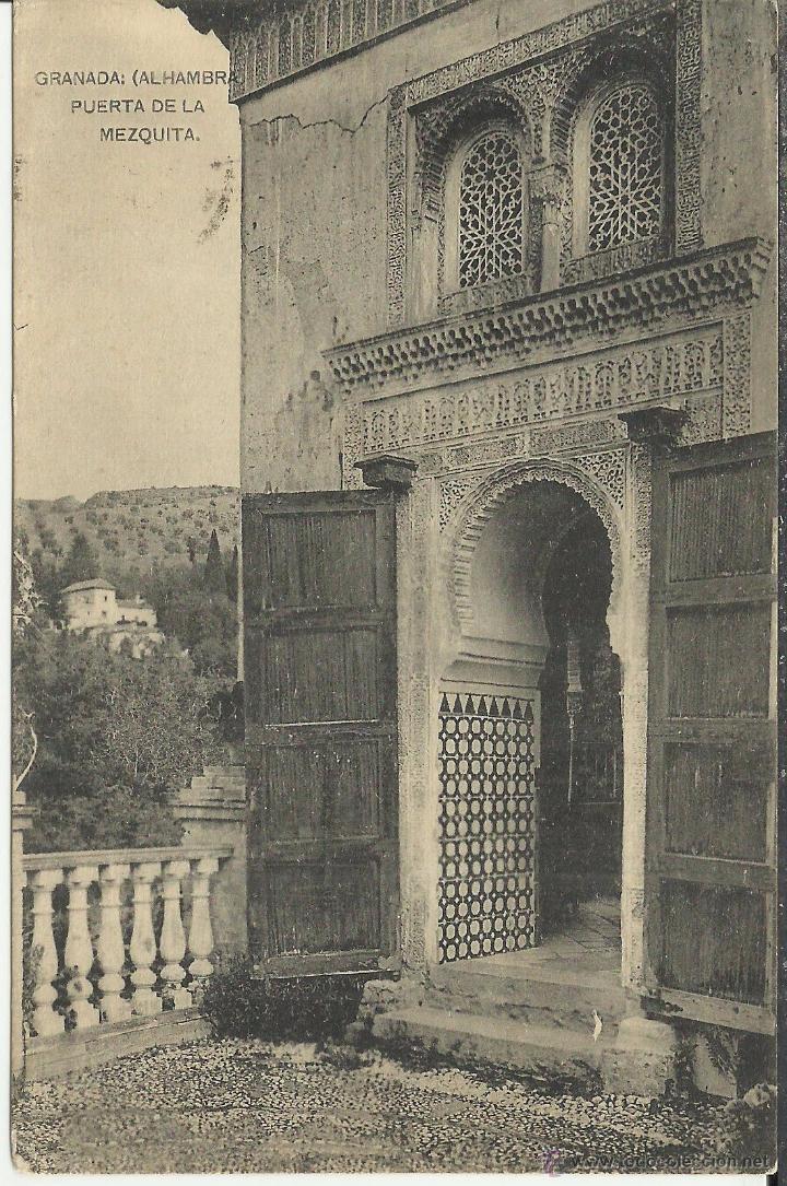 Postales: GRANADA ALHAMBRA ESCRITA - Foto 1